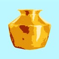 Golden Water pot