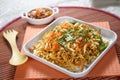 Bhelpuri, savoury snack Royalty Free Stock Photo