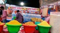 Bhelpuri stall at trade fair in lucknow