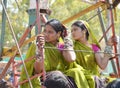 Bhil tribe girl Royalty Free Stock Photo