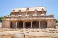 Bhima Ratha, Five rathas monument, Mahabalipuram, Tamil Nadu, India Royalty Free Stock Photo