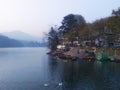 Bhimtal lake.