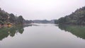 Bhimtal Lake, Bhimtal, Uttarakhand Royalty Free Stock Photo