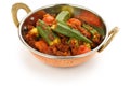 Bhindi masala, okra curry Royalty Free Stock Photo