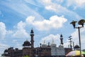 Bhopal City and  Moti Masjid or Pearl Mosque Royalty Free Stock Photo