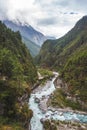 Bhote-Khosi river valley, Nepal