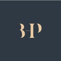 BHP abstract letter logo Royalty Free Stock Photo