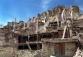 Bhraka or Braga gompa and village Royalty Free Stock Photo