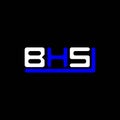 BHS letter logo creative