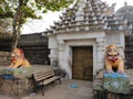 Front gate of ancient Hindu temple of Lord Lingaraj worshipped by millions of Hindus globally.