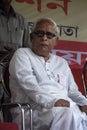 Bhuda Deb Bhattachraya at a Rally.