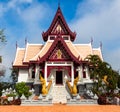 Bhuddist temple in Mae Salong, Thailand. Royalty Free Stock Photo