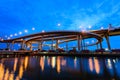 The Bhumibol Bridge also known as the Industrial Ring Road Bridg