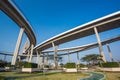 Bhumibol Bridge, Bangkok, Thailand Royalty Free Stock Photo