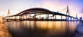 Bhumibol bridge Royalty Free Stock Photo