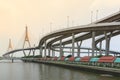 Bhumibol Bridge Royalty Free Stock Photo