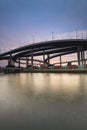 Bhumibol Bridge, Thailand Royalty Free Stock Photo