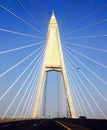 Bhumibol Bridge thailand Royalty Free Stock Photo