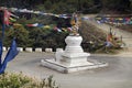 Bhutan,Wangdue Phodrang, Chorten