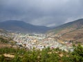 Bhutan city in a valley