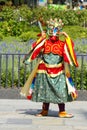 Bhutan dancer