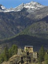 Bhutan - Drukgyel Dzong - Buddhist Monastery Royalty Free Stock Photo