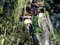 Bhutan - Paro - Taktsang Lakhang - Tiger nest Royalty Free Stock Photo
