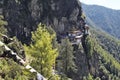 Bhutan, Paro, Tigernest Royalty Free Stock Photo
