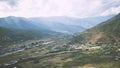 Bhutan Valley Roads River