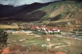 Bhutan village Royalty Free Stock Photo