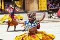 Bhutanese Cham masked dance, Bhutan.