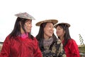 Bhutanese women portrait, Thimphu, Bhutan