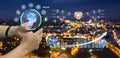 BI-Business intelligence of ChatGPT. Process data driven insight to make wise decisions. Artificial intelligence using AI smart