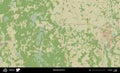 Bialynicy District, Belarus. Topographic Humanitarian Royalty Free Stock Photo