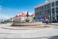 Water fountain at Kosciusko Main Square