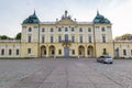 Bialystok, Poland - September 17, 2018: Beautiful architecture of the Branicki Palace in Bialystok, Poland. Bialystok is the