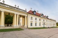 Bialystok, Poland - September 17, 2018: Beautiful architecture of the Branicki Palace in Bialystok, Poland. Bialystok is the
