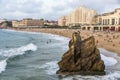 Biarritz beach, France