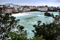 Old man - Biarritz - France Royalty Free Stock Photo