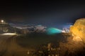 Biarritz in France at night Royalty Free Stock Photo