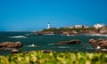 Biarritz - Lighthouse and sea