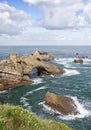 Biarritz Rocher de la vierge, France