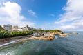 Biarritz seafront, France Royalty Free Stock Photo