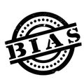 Bias rubber stamp Royalty Free Stock Photo