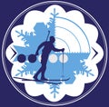 Biathlon emblem