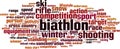 Biathlon word cloud