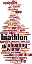 Biathlon word cloud