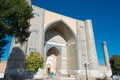 Bibi-Khanym Mosque in Samarkand, Uzbekistan. It is part of the Samarkand - Crossroad of