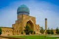 Bibi-Khanym mosque, Samarkand, Uzbekistan. Royalty Free Stock Photo