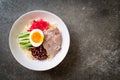 bibim naengmyeon - korean cold noodles